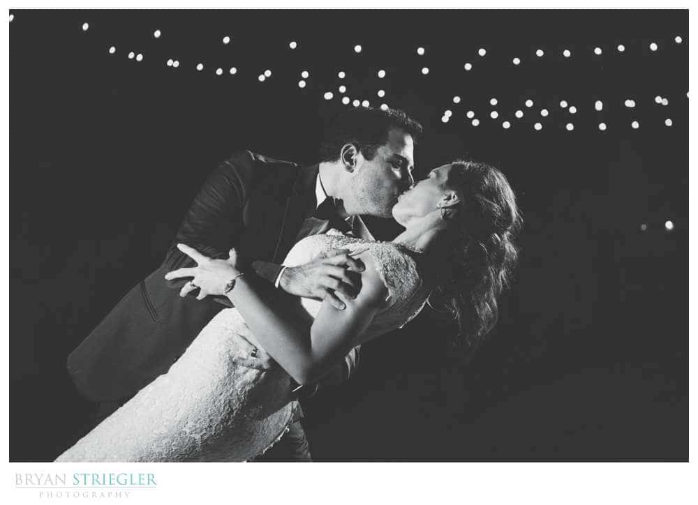dip during first dance
